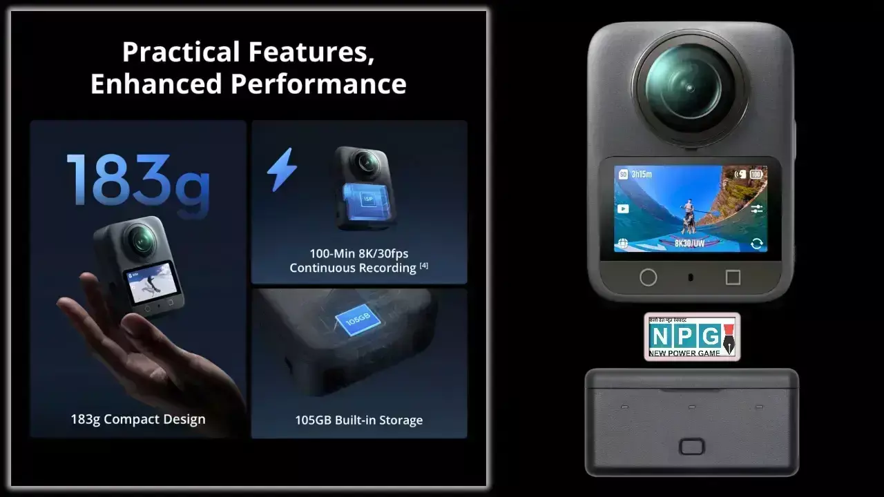 DJI Osmo 360 Action Camera Launched in India News Hindi