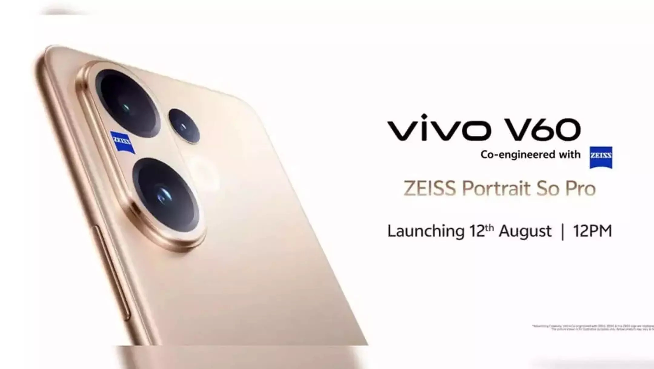 Vivo V60 5G phone launch: Snapdragon 7 Gen 4, 50MP Zeiss कैमरा, 6500mAh बैटरी, AI फीचर्स और FuntouchOS 15 के साथ, जानें कीमत, लॉन्च डेट और फीचर्स Vivo V60 5G phone launch: Snapdragon 7 Gen 4, 50MP Zeiss कैमरा, 6500mAh बैटरी, AI फीचर्स और FuntouchOS 15 के साथ, जानें कीमत, लॉन्च डेट और फीचर्स