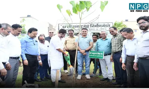 छत्तीसगढ़ गृह निर्माण मंडल द्वारा व्यापक वृक्षारोपण अभियान का आयोजन