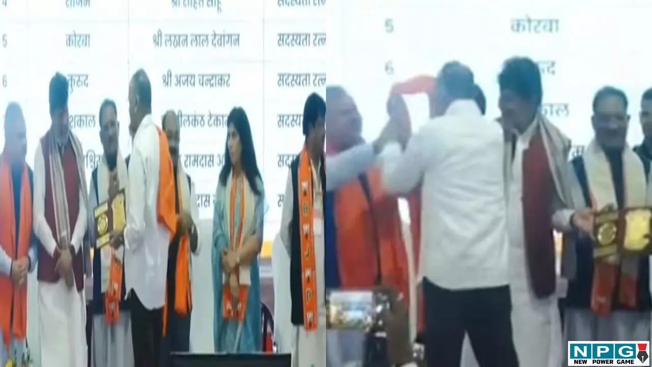 CG Political News: BJP में नाराजगी का वायरल वीडियो, मंच पर ही पूर्व मंत्री ने छोड़ा मोमेंटो, गमछा