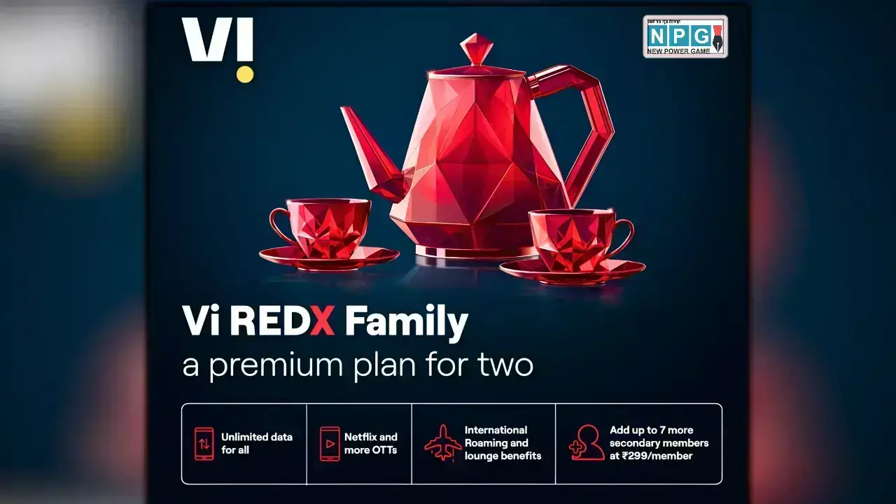 Vi REDX Family Postpaid Plan Launched News Hindi