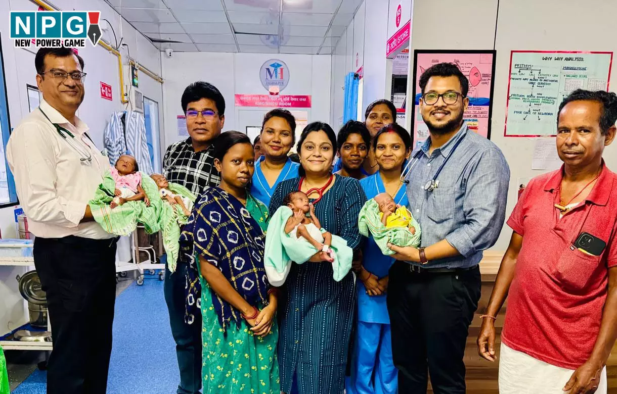 CG में महिला ने एक साथ 4 बच्चों को दिया जन्म, सभी स्वस्थ और तंदुरूस्त...