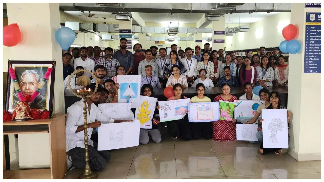 Mats University News: मैट्स विश्वविद्यालय में राष्ट्रीय पुस्तकालयाध्यक्ष दिवस सम्पन्न...