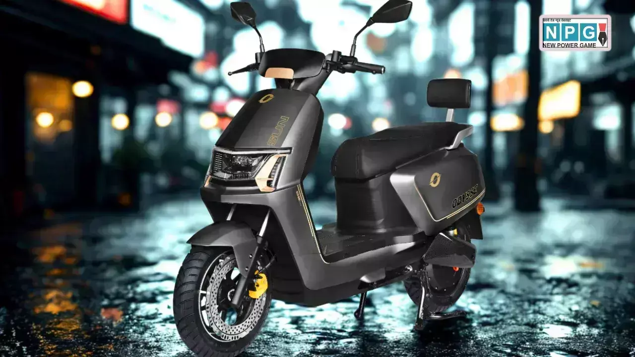 Odysse Sun Electric Scooter Launched in India News Hindi