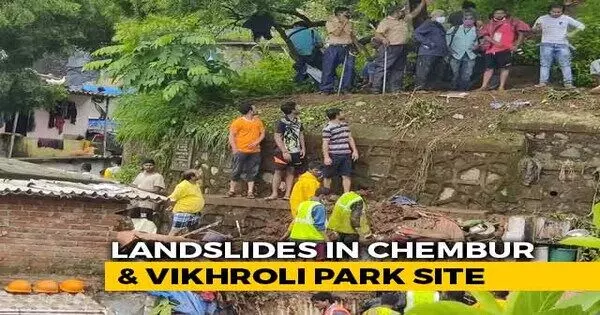 Mumbai Landslide : हर तरफ आसमानी आफत... अब मुंबई में हुई मौत की बारिश, विक्रोली में भीषण भूस्खलन, 2 लोगों की मौत कई घायल