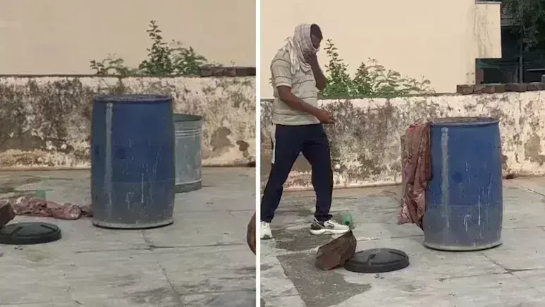 Rajasthan News : फिर मिला नीले ड्रम में एक मृत पति का शव... पत्नी और उसके बच्चे घर से गायब