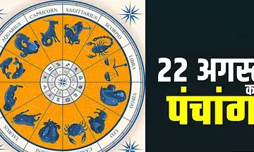 22 August 2025 Ka Panchang : जानिए आज क्या खास, शुभ मुहूर्त
