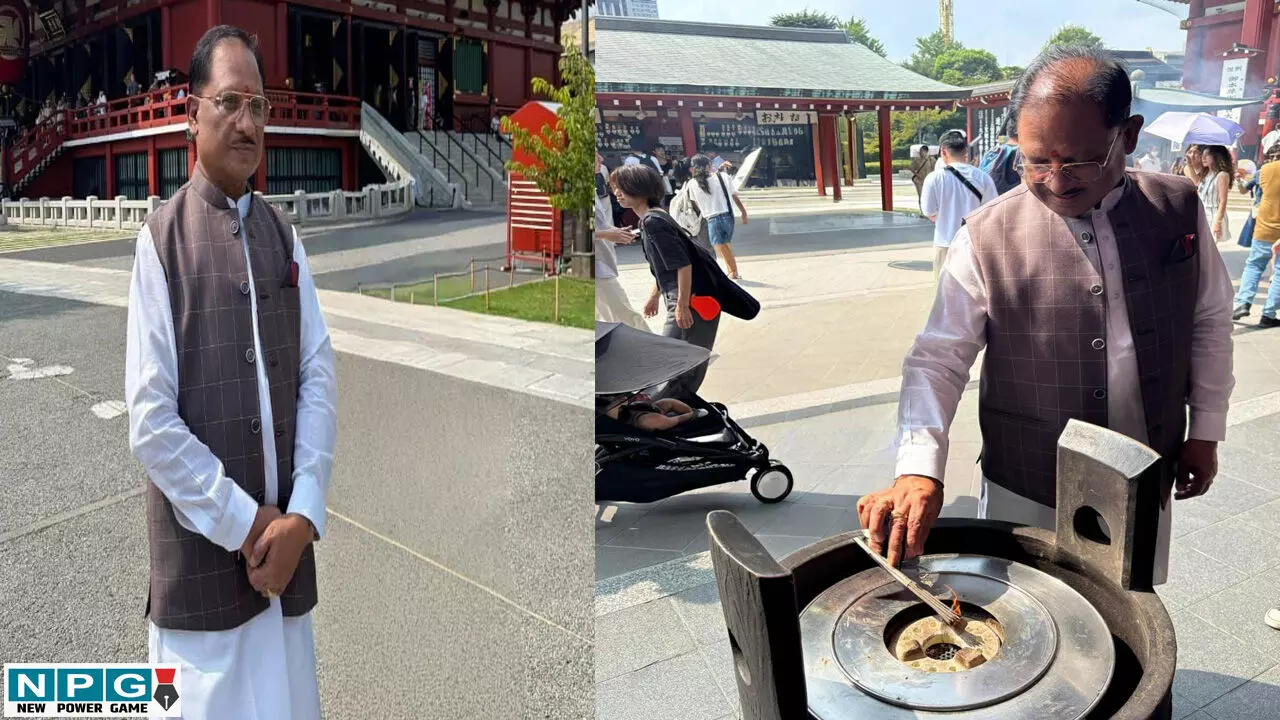 CG News: मुख्यमंत्री साय ने जापान पहुंचने के बाद सबसे पहले टोक्यो स्थित ऐतिहासिक असाकुसा मंदिर में की पूजा-अर्चना, छत्तीसगढ़ की 3 करोड़ जनता की खुशहाली और समृद्धि की कामना