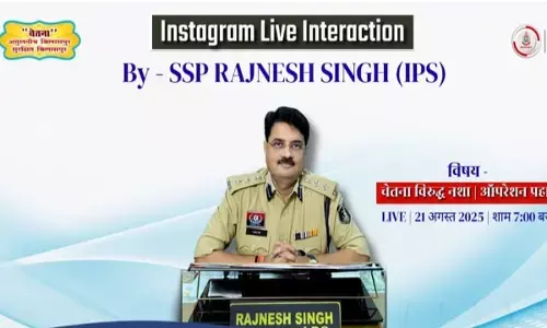 CG News: फेसबुक लाइव में एसएसपी बोले, नशा युवाओं की बर्बादी का रास्ता, थोड़े सुख के लिए पूरी उम्र की सजा
