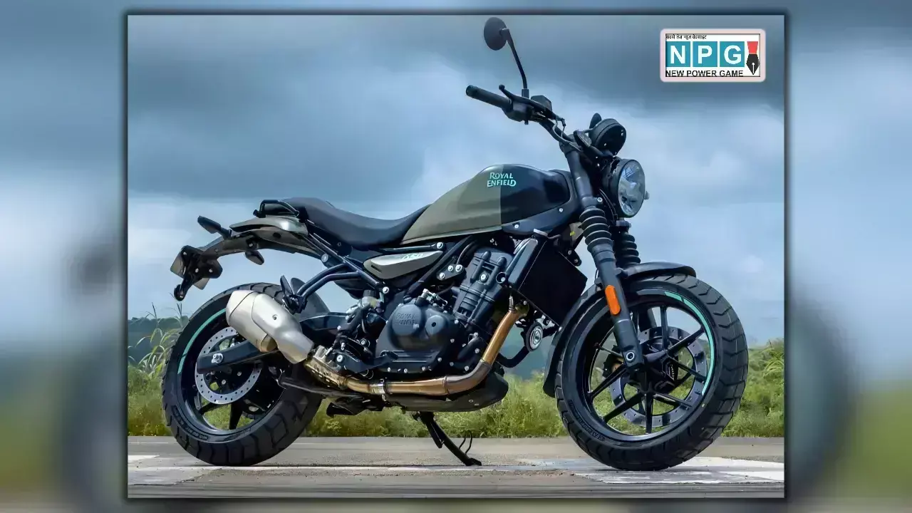 Royal Enfield Guerrilla 450 Updated With New Shadow Ash Colour News Hindi