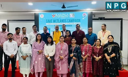 कलिंगा विश्वविद्यालय में दो दिवसीय सेव वेंटलेंड मुहिम पर कार्यशाला का सफल आयोजन