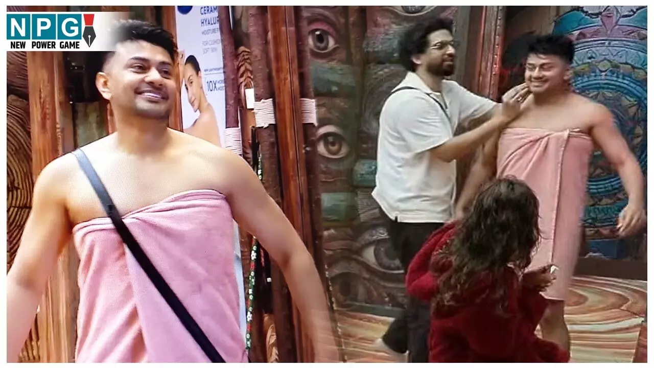 Aavez Darbar in Bigg Boss 19: लाइव शो में टॉवेल लपेट आवेज दरबार ने किया ऐसा काम, वीडियो देख बोले- क्या लग रहे हो छमिया...