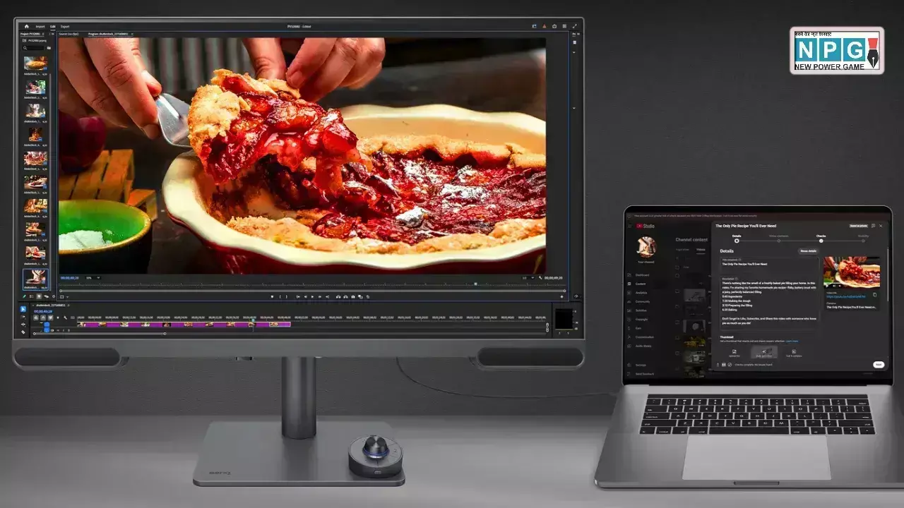 BenQ PV3200U 32-inch 4K Monitor Launched in India News Hindi