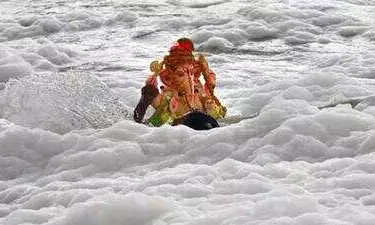 Delhi News : यमुना नदी में किया अगर मूर्ति विसर्जन... तो तैयार रखिये 50 हजार रुपये