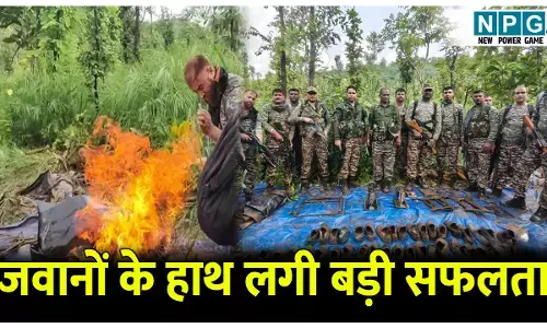 नक्सलियों के खिलाफ सीआरपीएफ का बड़ा ऑपरेशन..जवानों के हाथ लगी बड़ी सफलता