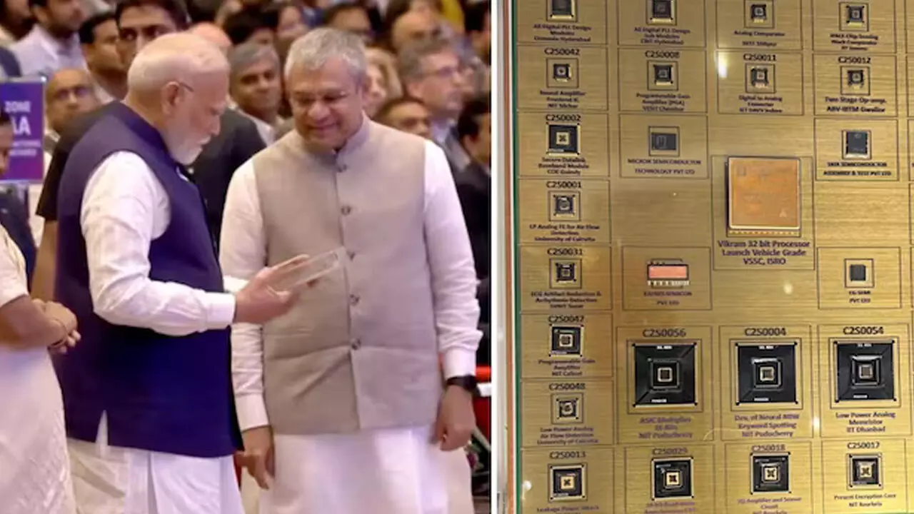 32-bit Microprocessor ‘Vikram’ Launch: भारत ने लॉन्च किया पहला स्वदेशी 32-बिट माइक्रोप्रोसेसर ‘Vikram-32’, अंतरिक्ष व रक्षा तकनीक में ऐतिहासिक छलांग