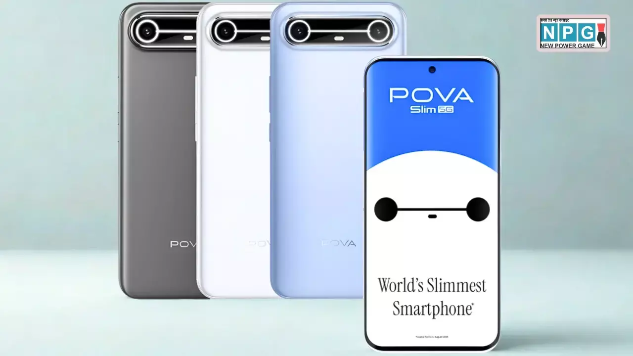 Tecno Pova Slim 5G Launched in India News Hindi