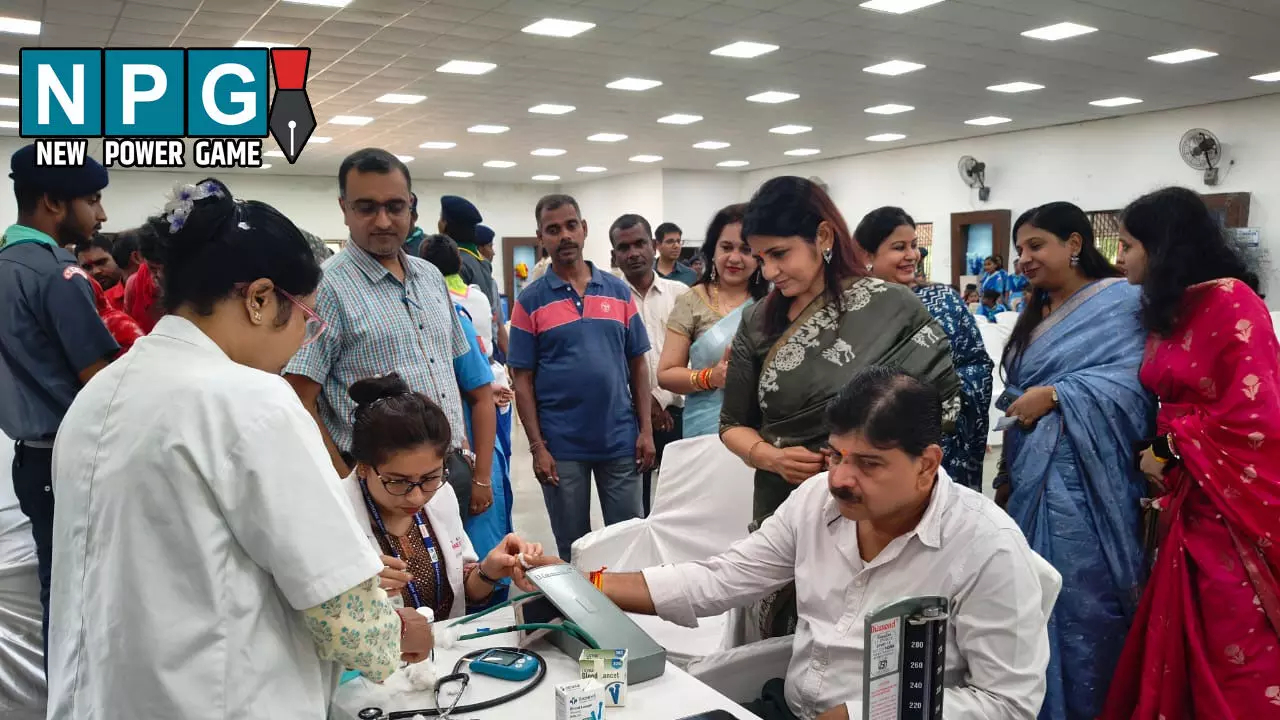 CG News: श्री मेडिशाइन हॉस्पिटल व्दारा निशुल्क स्वास्थ्य जांच शिविर आयोजित