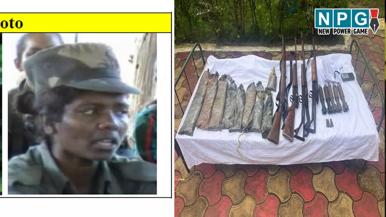 Narayanpur Naxal News: 8 लाख की इनामी महिला नक्सल कमांडर का एनकाउंटर... रायफल, लांचर समेत विस्फोटक सामान बरामद