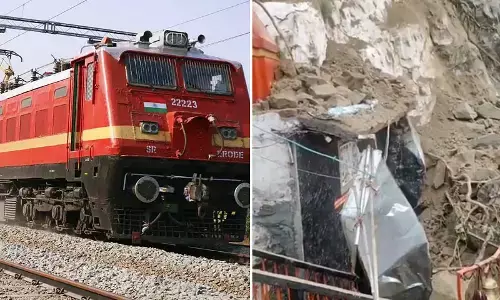 Landslide News : उत्तराखंड में हरिद्वार-ऋषिकेश रेल रूट पर लैंडस्लाइड, राजस्थान के कई जिलों में स्कूल  बंद , हिमाचल में 2 नेशनल हाईवे समेत 824 सड़कें अभी भी बंद