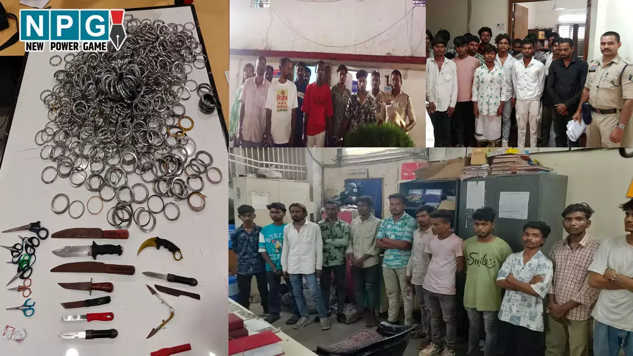 Raipur News: गणेश विसर्जन झांकी में देने वाले थे बड़ी वारदात को अंजाम, 111 बदमाश गिरफ्तार... चाकू, कैंची, कड़ा जब्त