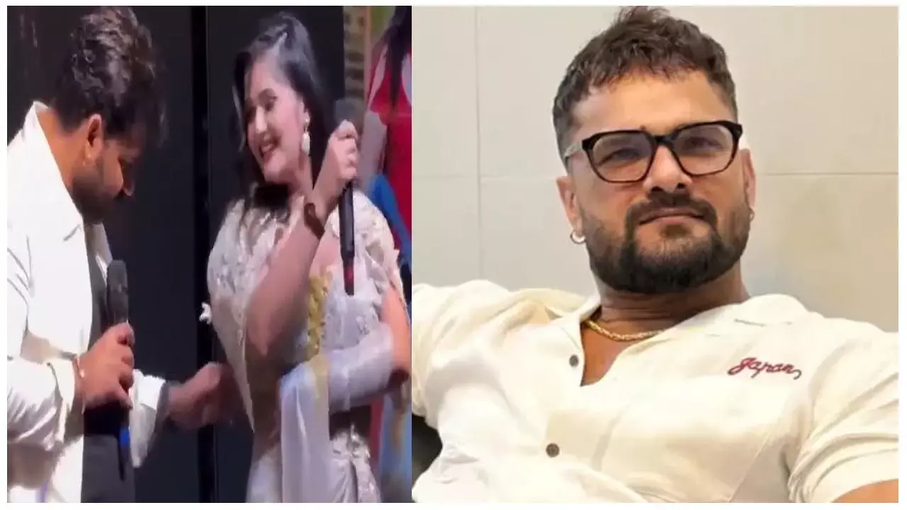 Khesari Lal Video Viral: पवन के बाद अब खेसारी लाल का अश्लीलता वीडियो वायरल, फीमेल फैन से की गंदी हरकत...