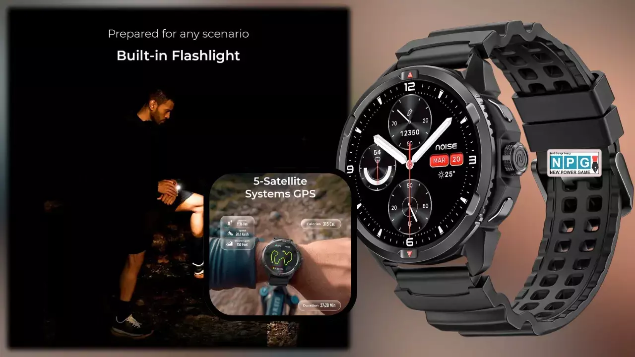 NoiseFit Endeavour Pro Smartwatch Launched in India News Hindi