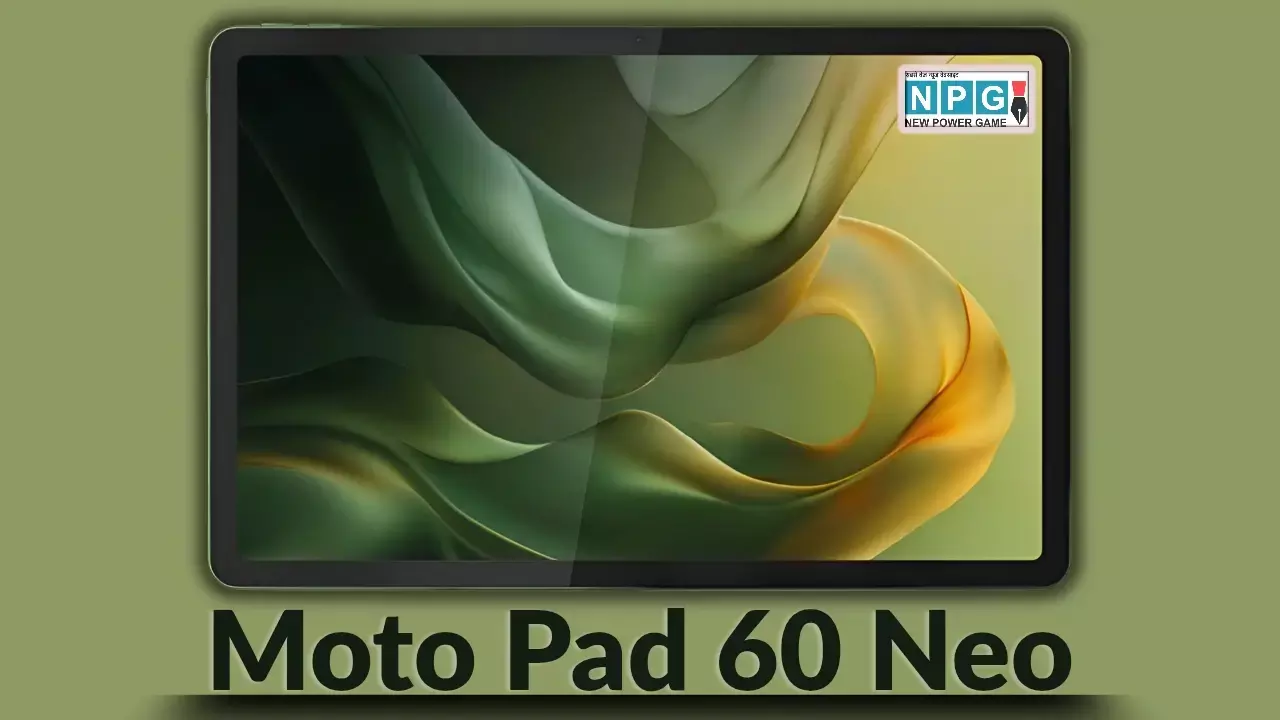 Moto Pad 60 Neo Launched in India News Hindi