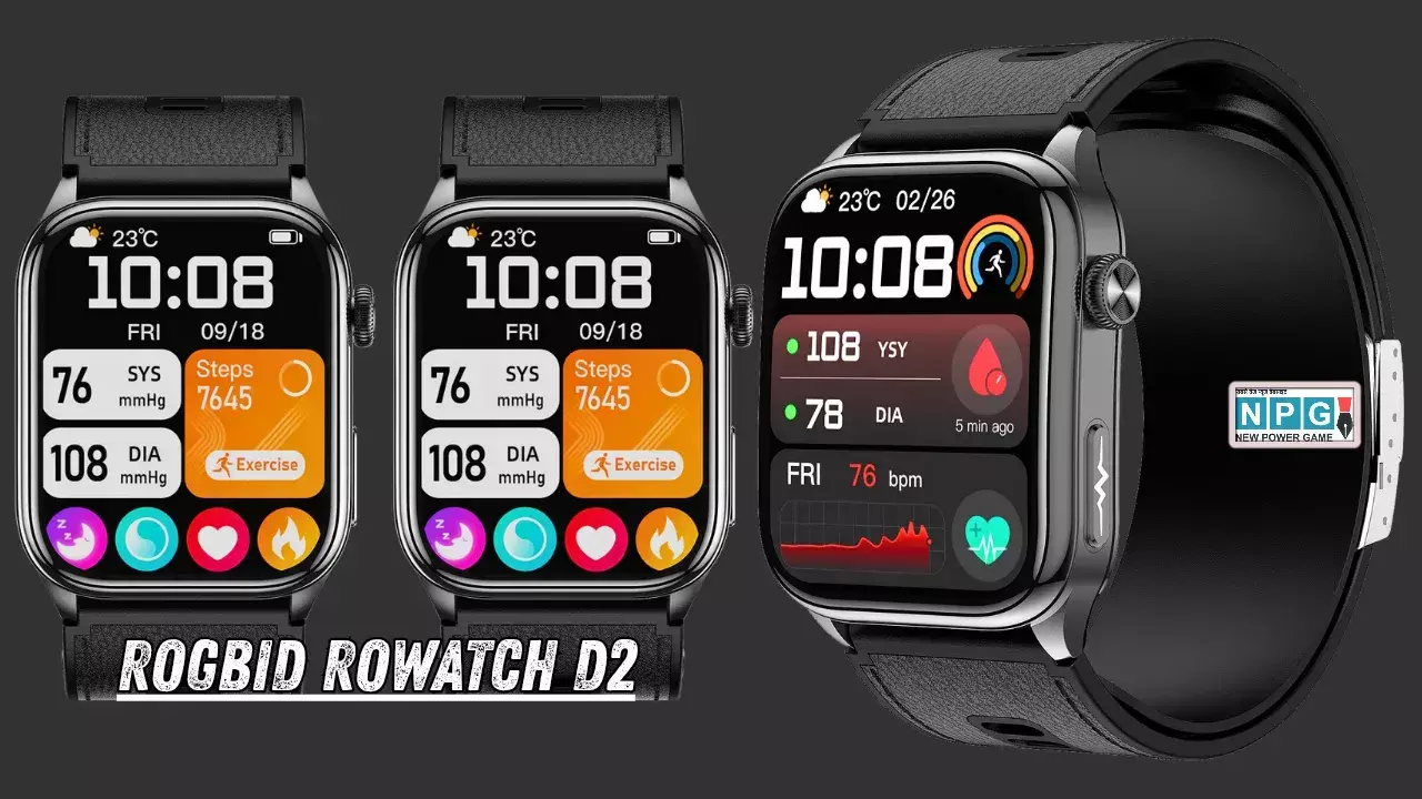 Rogbid Rowatch D2 Smartwatch Launched News Hindi
