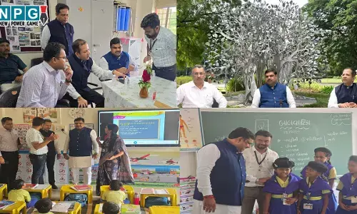 CG News: शिक्षा मंत्री गजेंद्र यादव पहुंचे गुजरात के विद्या समीक्षा केंद्र, स्कूल के शिक्षकों और बच्चों से की बातचीत, बोले-छत्तीसगढ़ की शिक्षा व्यवस्था...