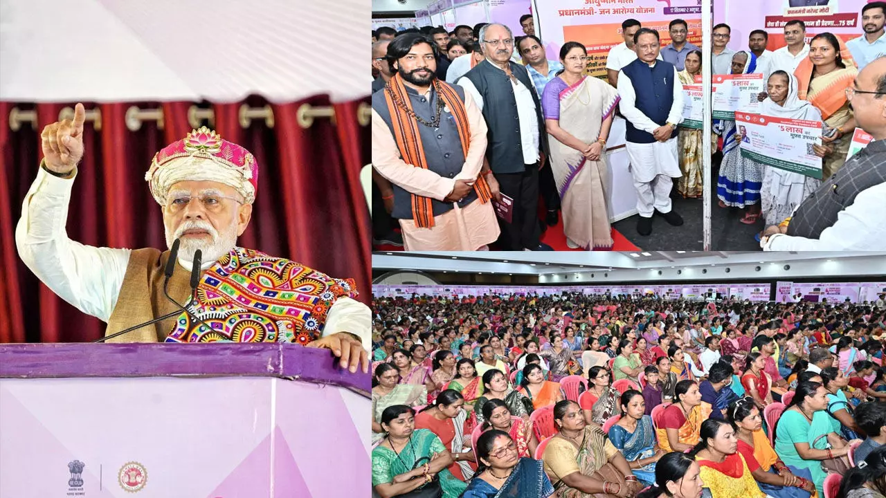 प्रधानमंत्री मोदी के जन्म दिवस पर स्वस्थ्य नारी-सशक्त परिवार योजना का शुभारंभ, CM विष्णुदेव बोले-यह अभियान विकसित भारत की ठोस नींव साबित होगी