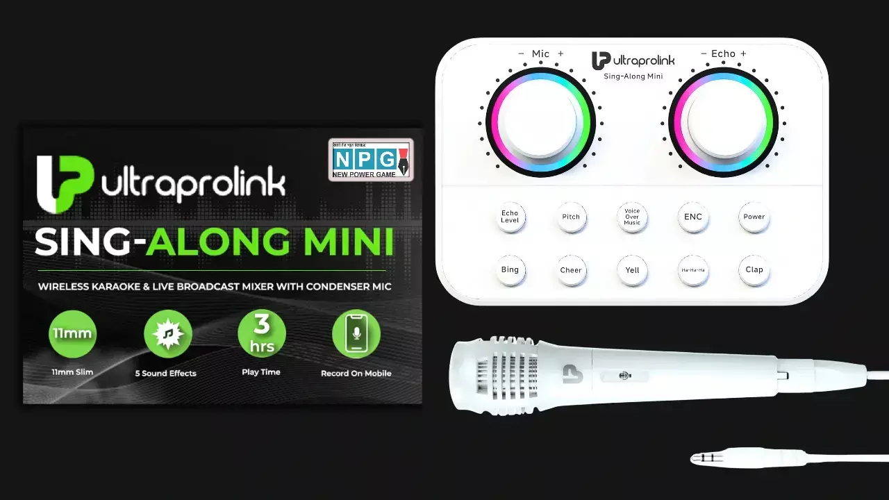 UltraProlink Sing-Along Mini Launched in India News Hindi