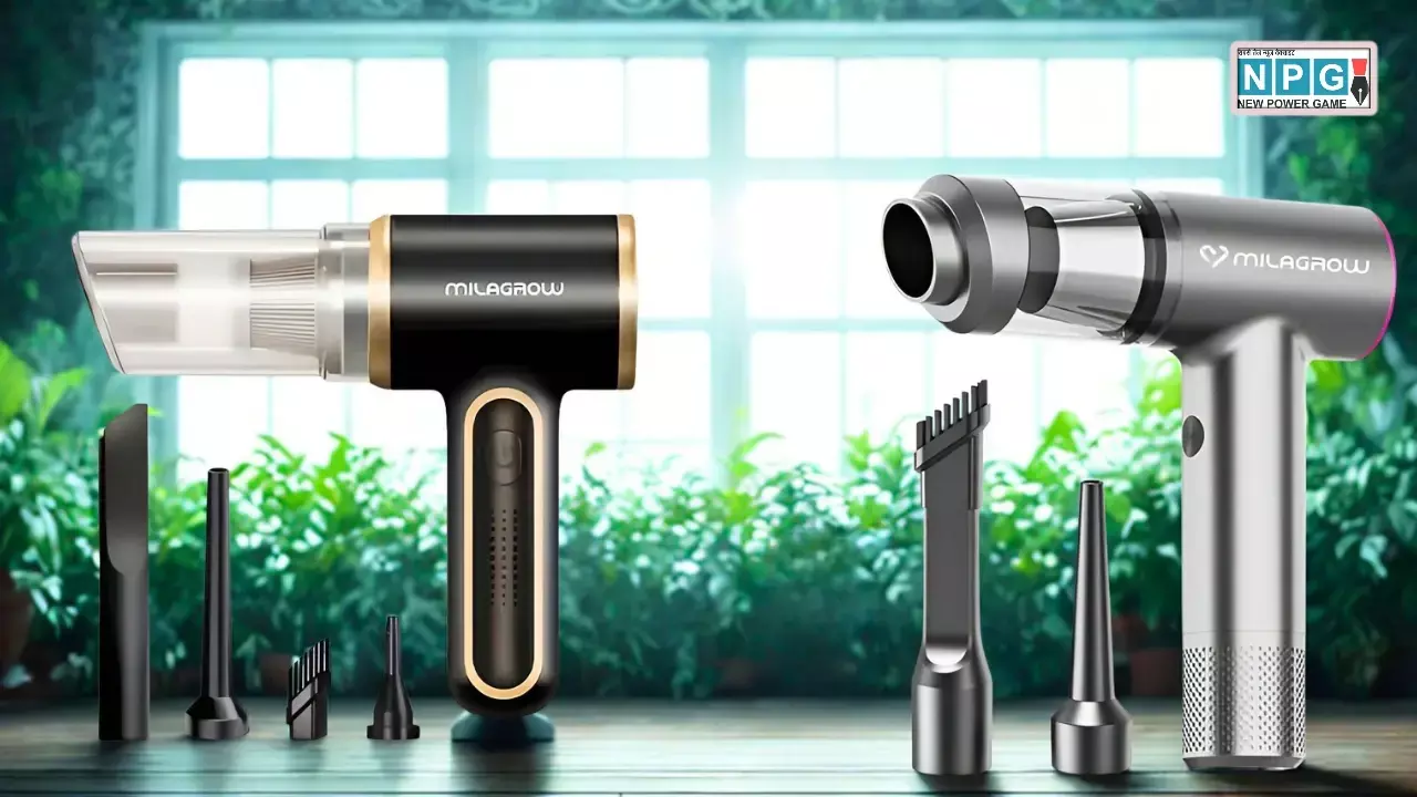 Milagrow Duster Gold and Duster Lux Portable Vacuum Cleaners Launched News Hindi