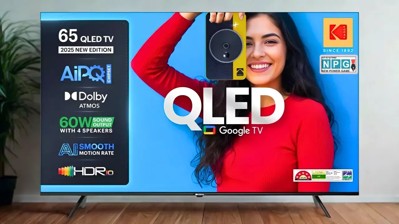 Kodak Matrix 4k QLED TV Series Launched in India News Hindi