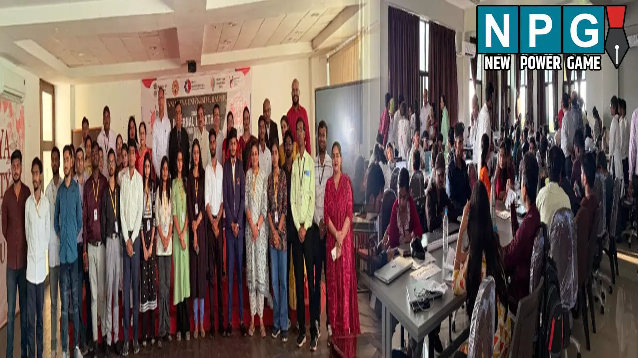 SIH इंटरनल हैकथॉन 2025: आंजनेय यूनिवर्सिटी में पहली बार आयोजित