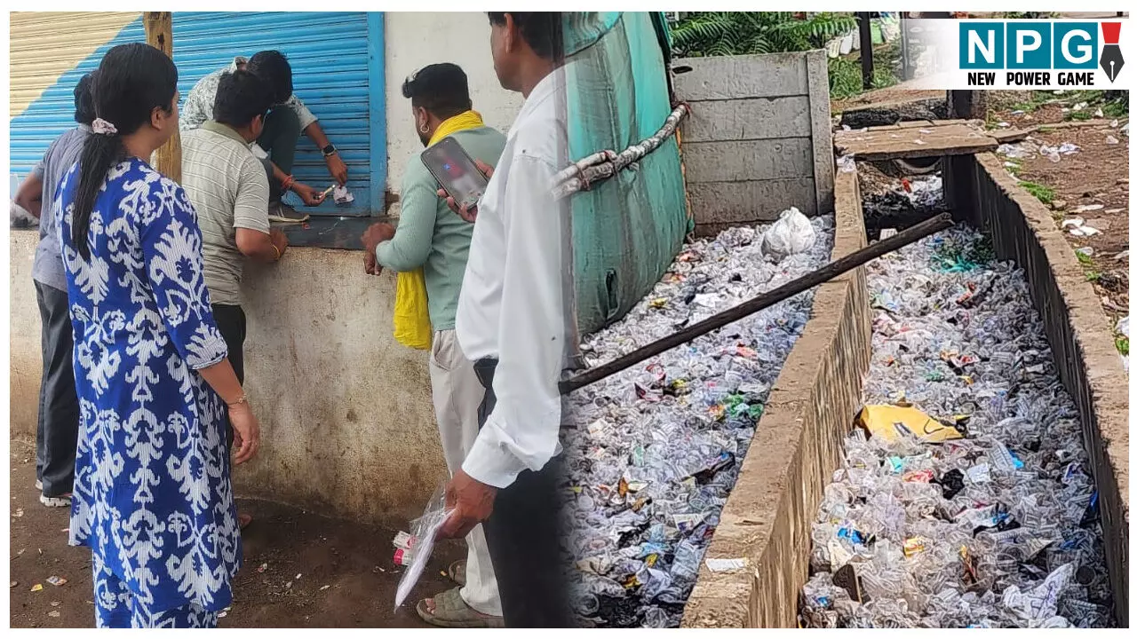 CG News: शराब दुकान के रास्ते में सिंगल यूज प्लास्टिक का प्रयोग, निगम ने किया सील, दो कबाड़ी दुकानें हुई सील