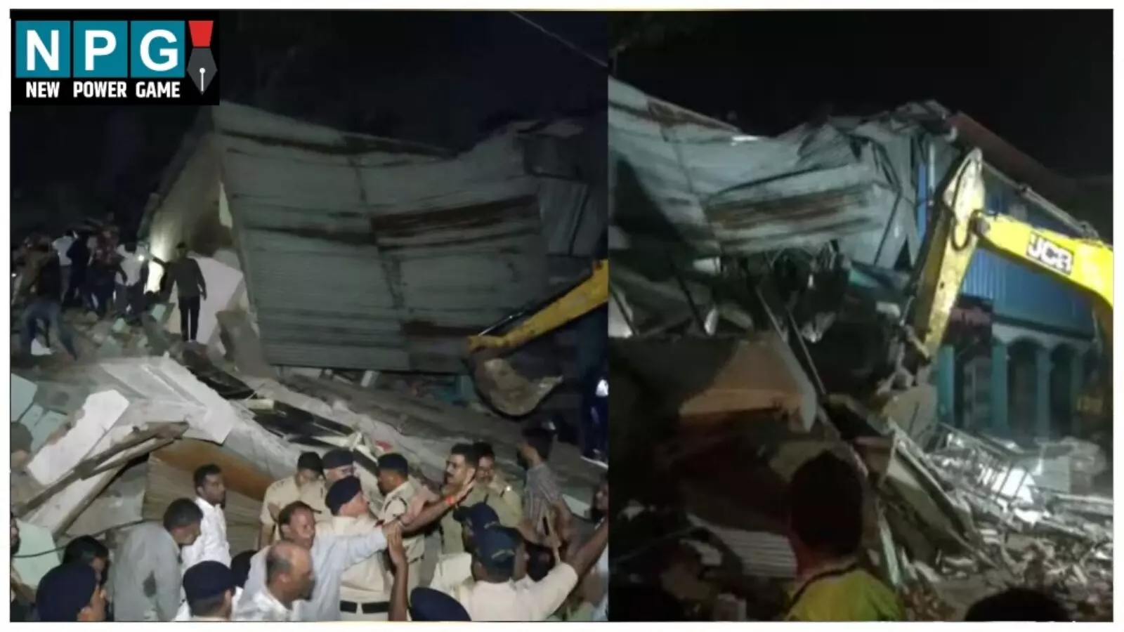 MP के इंदौर में बड़ा हादसा: देर रात भरभराकर गिरी 5 मंजिला बिल्डिंग; मलबे में दबे 12 से अधिक लोग..रेस्क्यू ऑपरेशन जारी