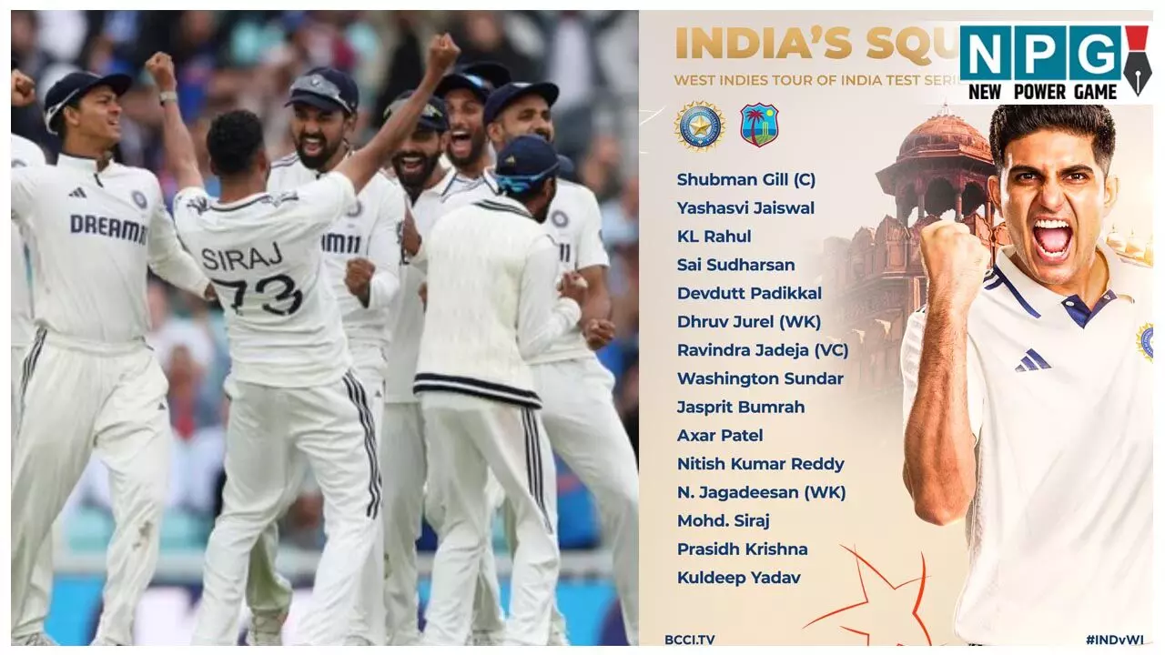 India Squad for West Indies Test: वेस्टइंडीज सीरीज के लिए टीम इंडिया का ऐलान, रवींद्र जड़ेजा बने उपकप्तान, इन स्टार खिलाड़ियों की हुई छुट्टी... India Squad for West Indies Test: वेस्टइंडीज सीरीज के लिए टीम इंडिया का ऐलान, रवींद्र जड़ेजा बने उपकप्तान, इन स्टार खिलाड़ियों की हुई छुट्टी...