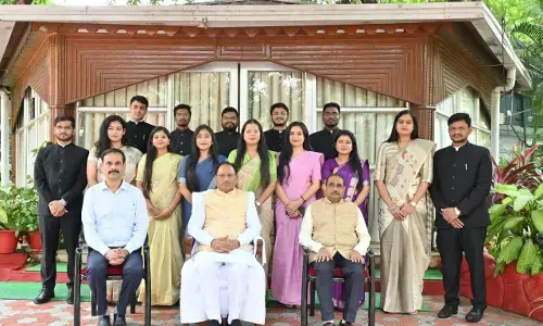 CM विष्णुदेव से राज्य प्रशासनिक सेवा के प्रशिक्षु अधिकारियों ने की मुलाकात, मुख्यमंत्री बोले-जनता की सेवा का अवसर सभी को नहीं मिलता, पूरे मनोयोग से इस अवसर का लाभ उठाएं...