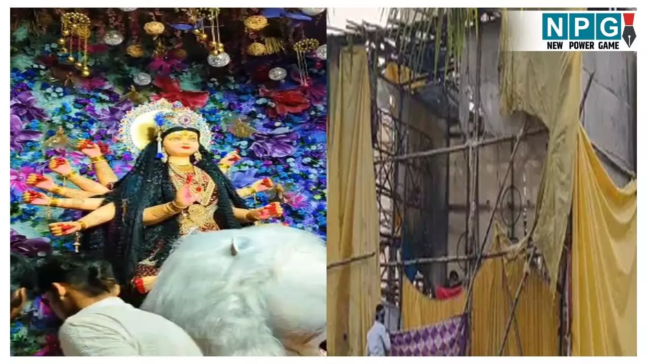 Kawardha Durga Pandal fire: दुर्गा पंडाल में लगी भीषण आग, खंडित हुई देवी दुर्गा की प्रतिमा…बाल बाल बचे भक्त