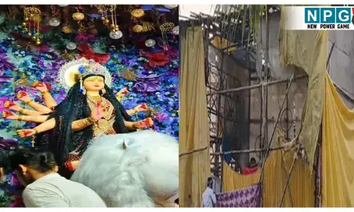 Kawardha Durga Pandal fire: दुर्गा पंडाल में लगी भीषण आग, खंडित हुई देवी दुर्गा की प्रतिमा…बाल बाल बचे भक्त