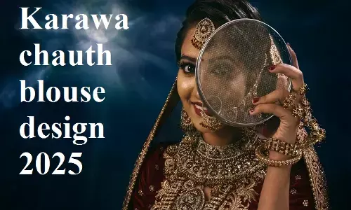 Karawa chauth blouse design 2025 : पूजा और काम के बीच निकालिये वक्त और भेज दीजिए अपने बुटिक को ये डिज़ाइन... नहीं तो करना पड़ जायेगा एडजस्टमेंट