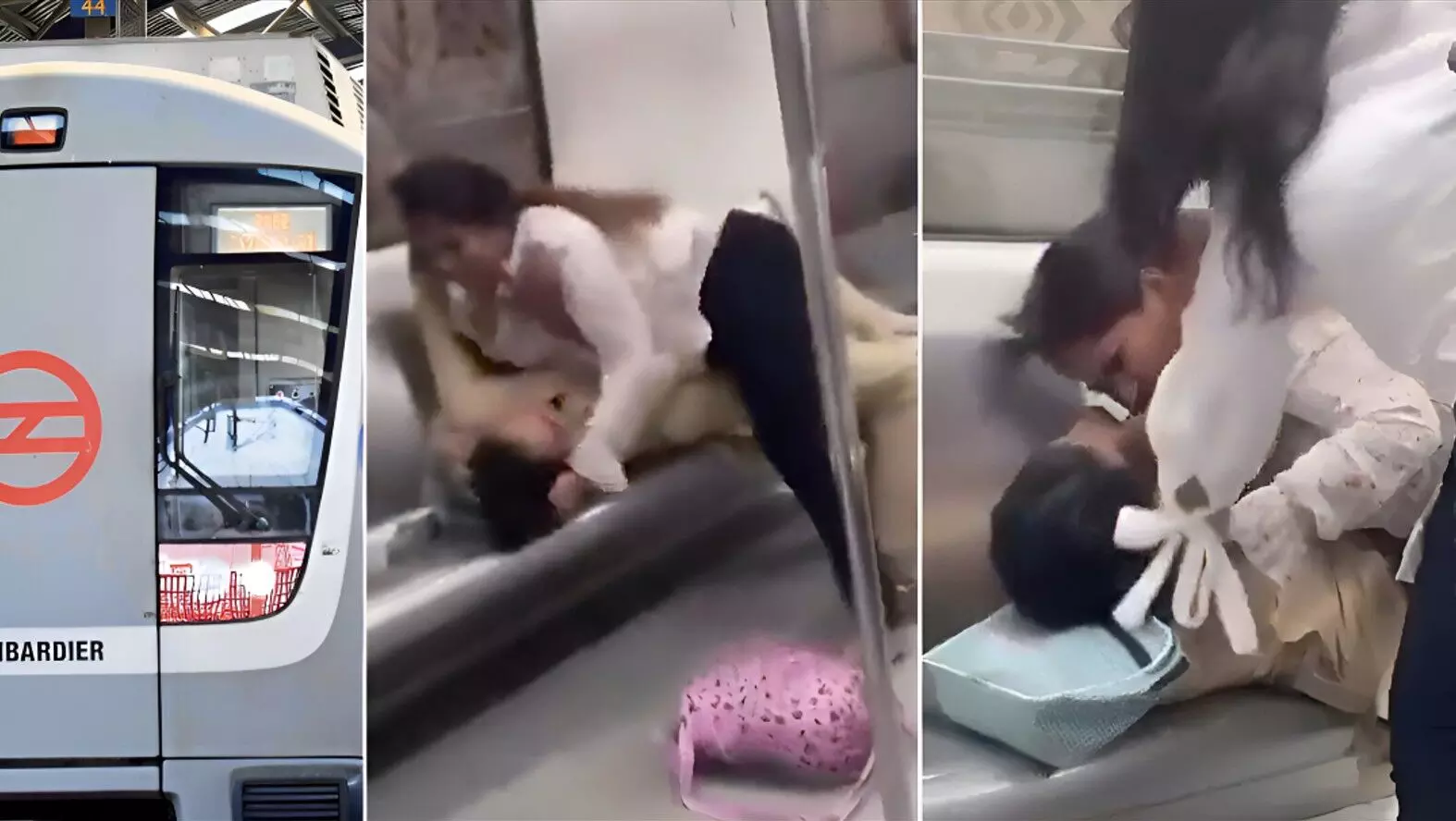 Delhi Metro Clash: दिल्ली मेट्रो में भिड़ गई दो महिलाएं, एक-दूसरे के खींचे बाल, थप्पड़ चले, देखें वायरल हुआ वीडियो
