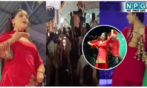Sapna Choudhary Video: सपना चौधरी ने लाइव परफॉमेंस में लगाया ऐसा ठुमका, बेकाबू हुई भीड़, और फिर हुआ...