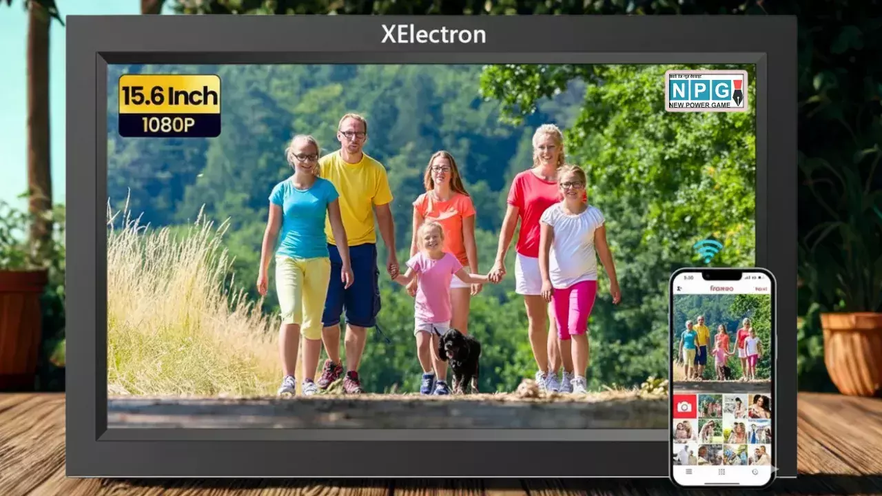 XElectron 15.6-inch Digital Photo Frame Launched in India News Hindi