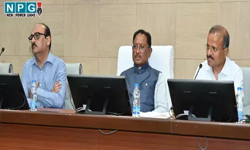 CG News: फोटो में देखिए...नए चीफ सिकरेट्री के साथ सीएम विष्णुदेव कर रहे समीक्षा, समूचे विभागों के सिकरेट्री और एचओडी बैठक में हैं मौजूद