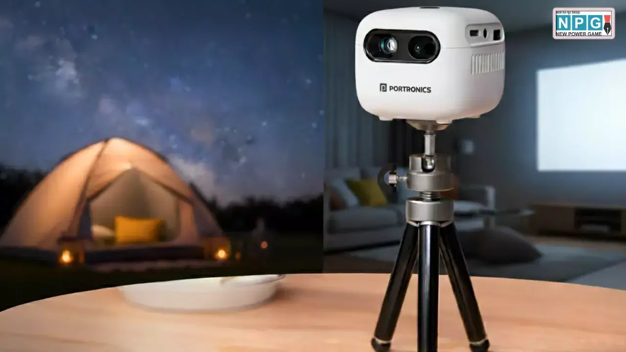 Portronics Pico 14 Portable Smart LED Projector Launched News Hindi