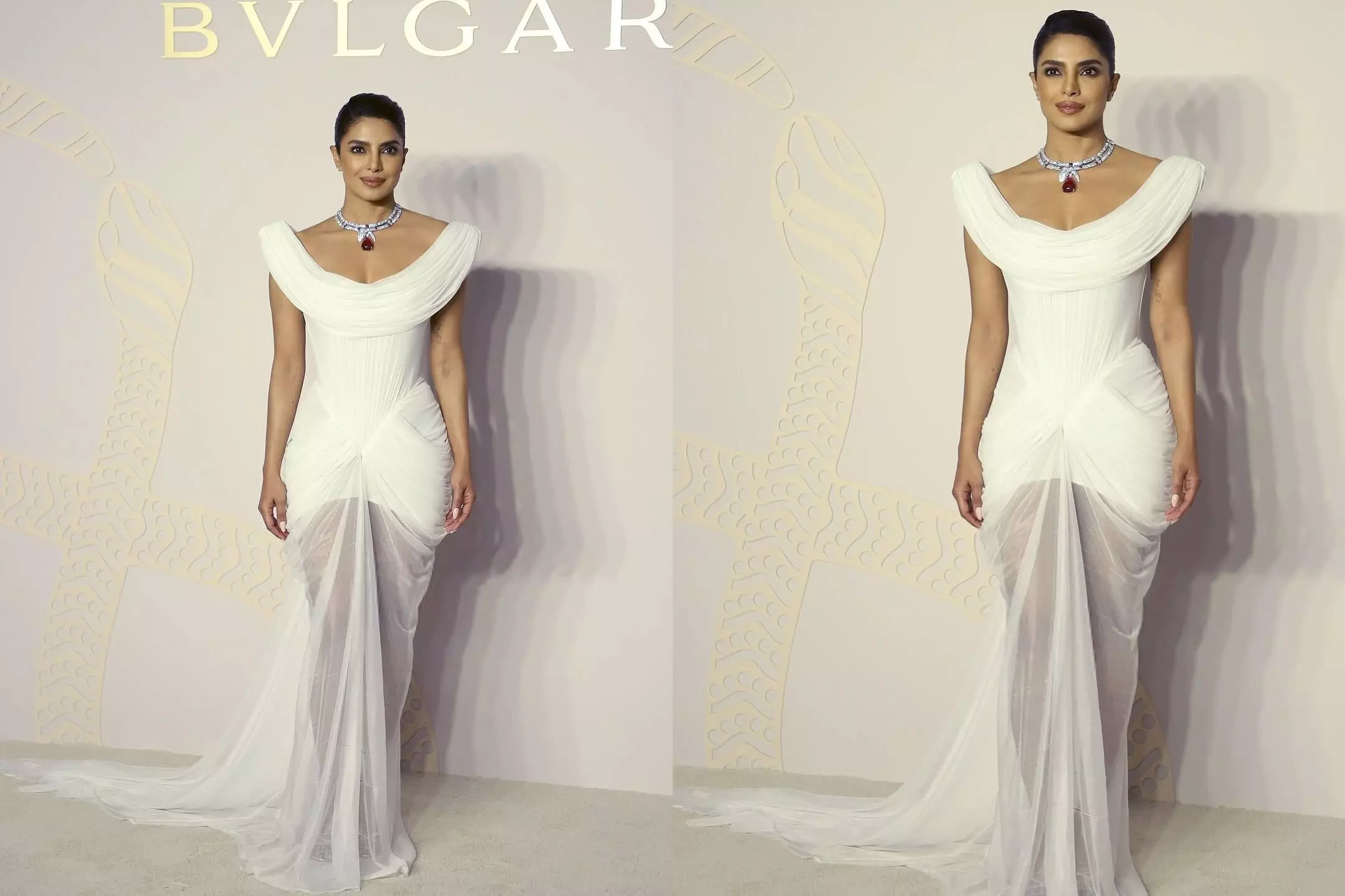 Priyanka Chopra Bvlgari Event: प्रियंका चोपड़ा का महारानी लुक देख दंग रह गईं सबकी आंखें, इन स्टार्स से की खास मुलाकात