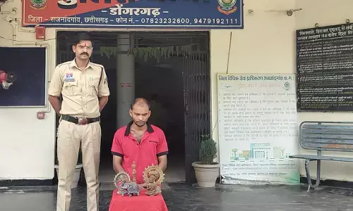 CG News: विवादित योगगुरू तरूण क्रांति के फार्म हाउस में चोरी, महंगी मूर्ति चुरा ले गया चोर, पुलिस ने पकड़ा