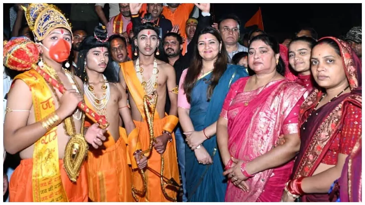 MLA Bhavana Bohra: विजयादशमी का पर्व हमें अपने अंदर निहित अहंकार को दूर कर सबकी सेवा, सत्कार एवं भाईचारे के लिए प्रेरित करता है : भावना बोहरा...